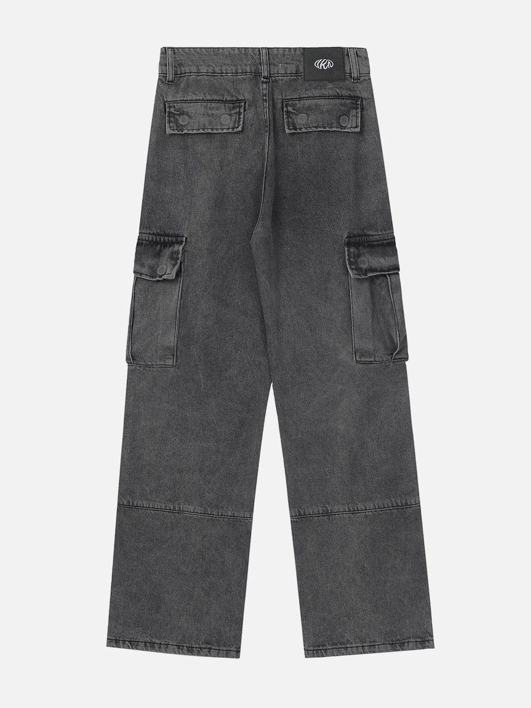 Helmiss - Vintage Wash Multi Pocket Jeans- Streetwear Fashion - helmiss.com