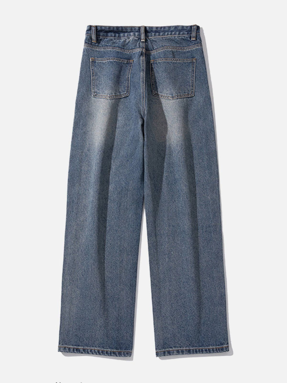 Helmiss - Vintage Washed Jeans- Streetwear Fashion - helmiss.com