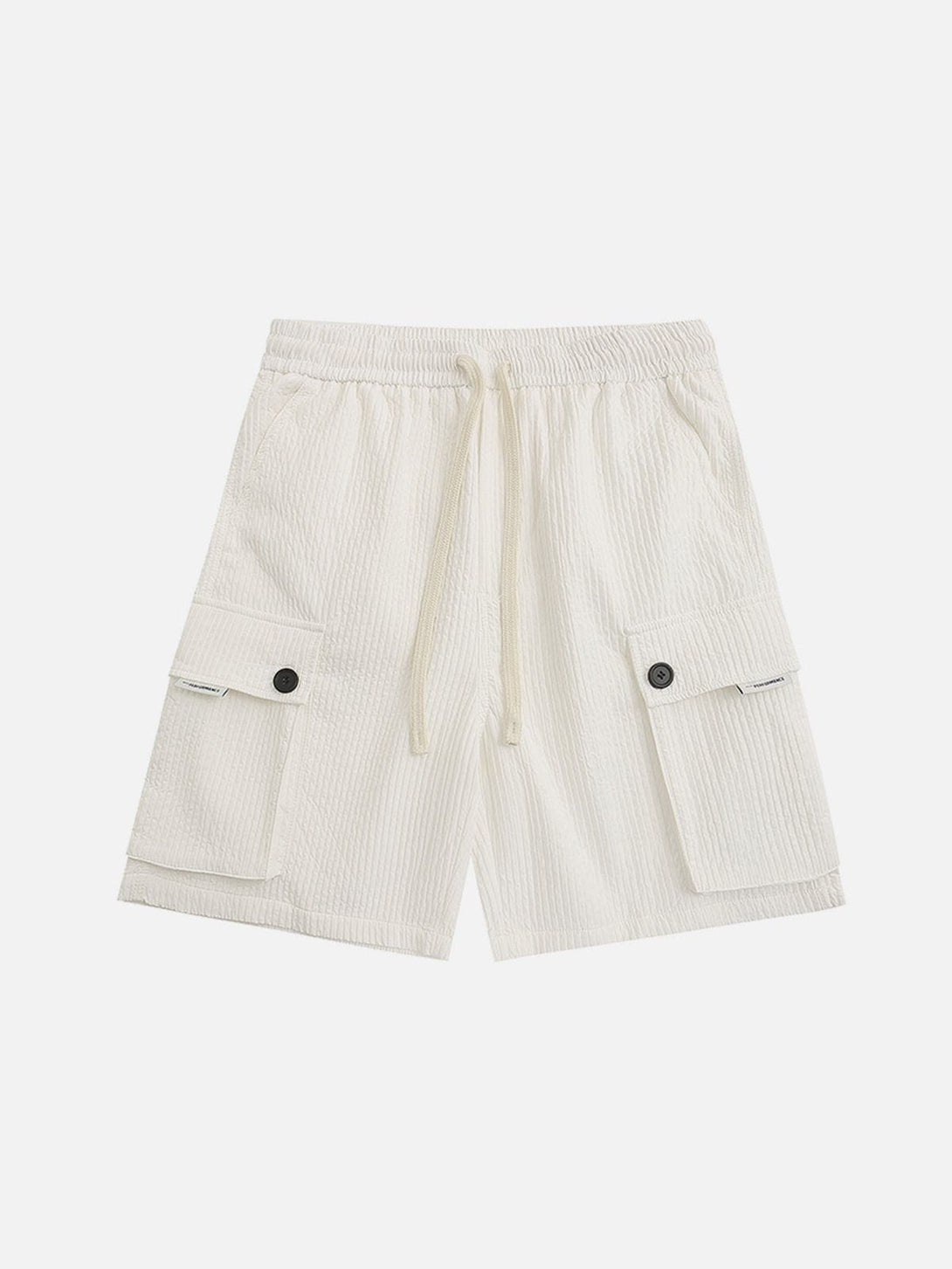 Helmiss - Waffle Large Pocket Shorts- Streetwear Fashion - helmiss.com