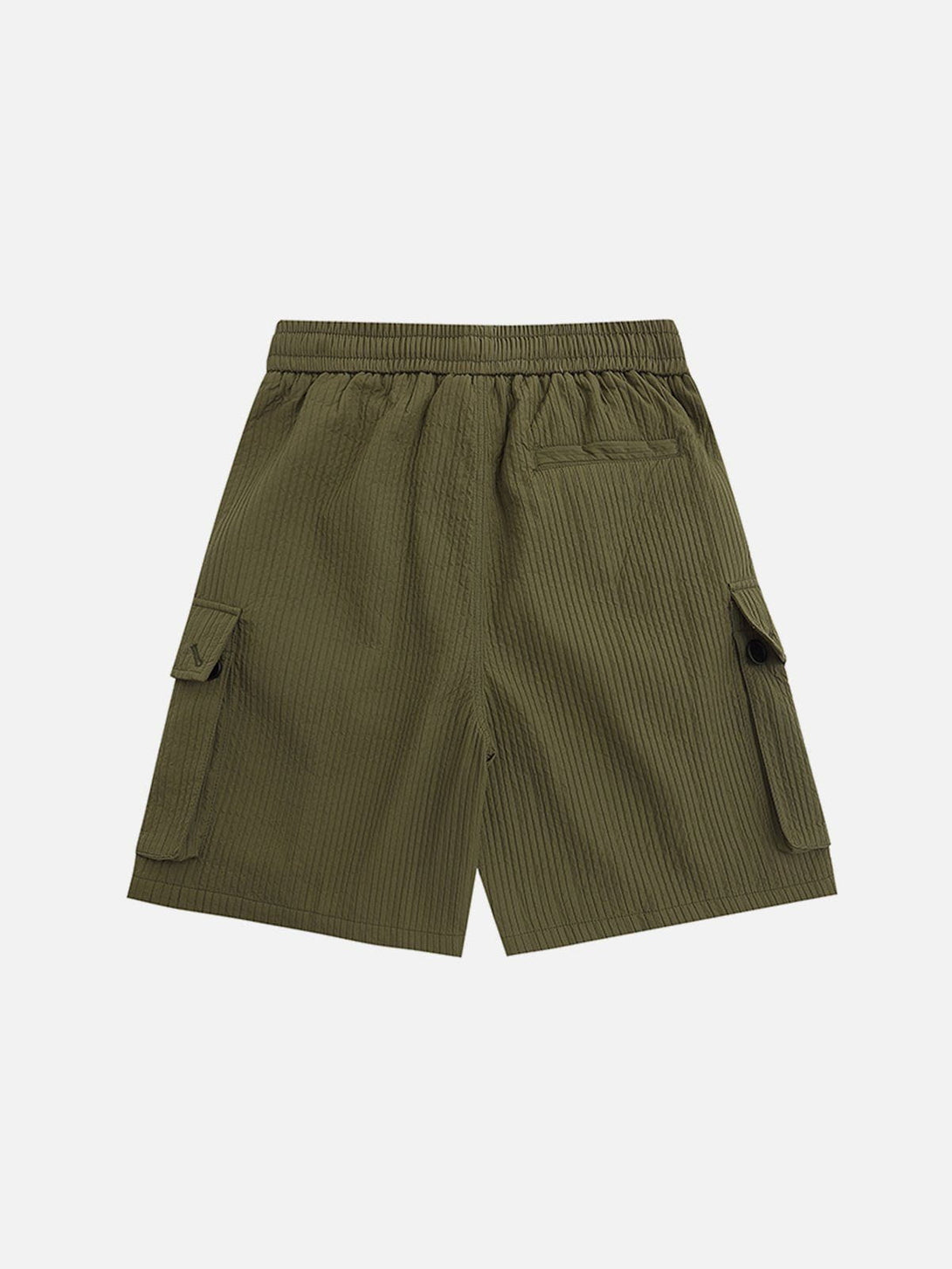 Helmiss - Waffle Large Pocket Shorts- Streetwear Fashion - helmiss.com