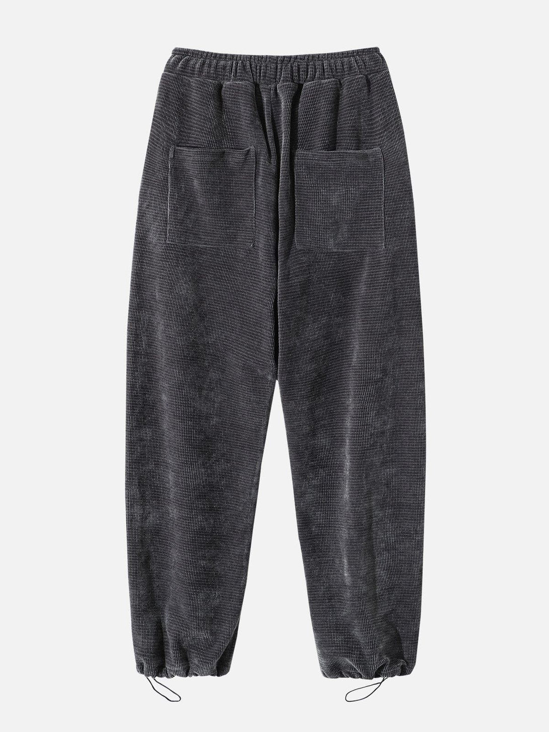 Helmiss - Waffle Pattern Pants- Streetwear Fashion - helmiss.com