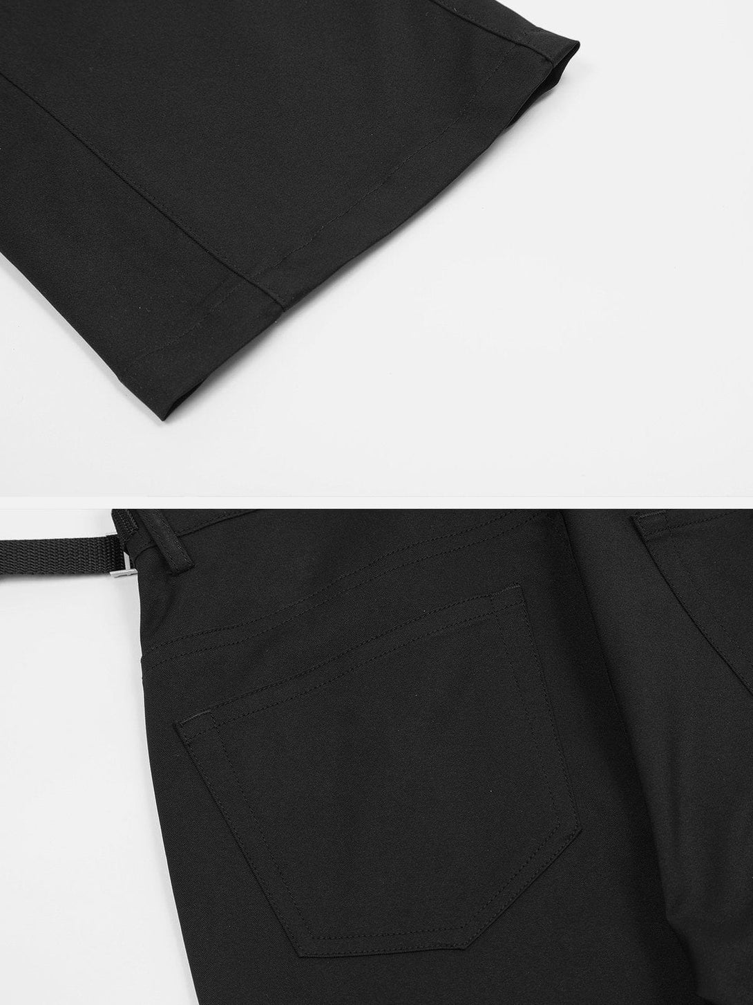 Helmiss - Waist Adjustment Design Jeans- Streetwear Fashion - helmiss.com