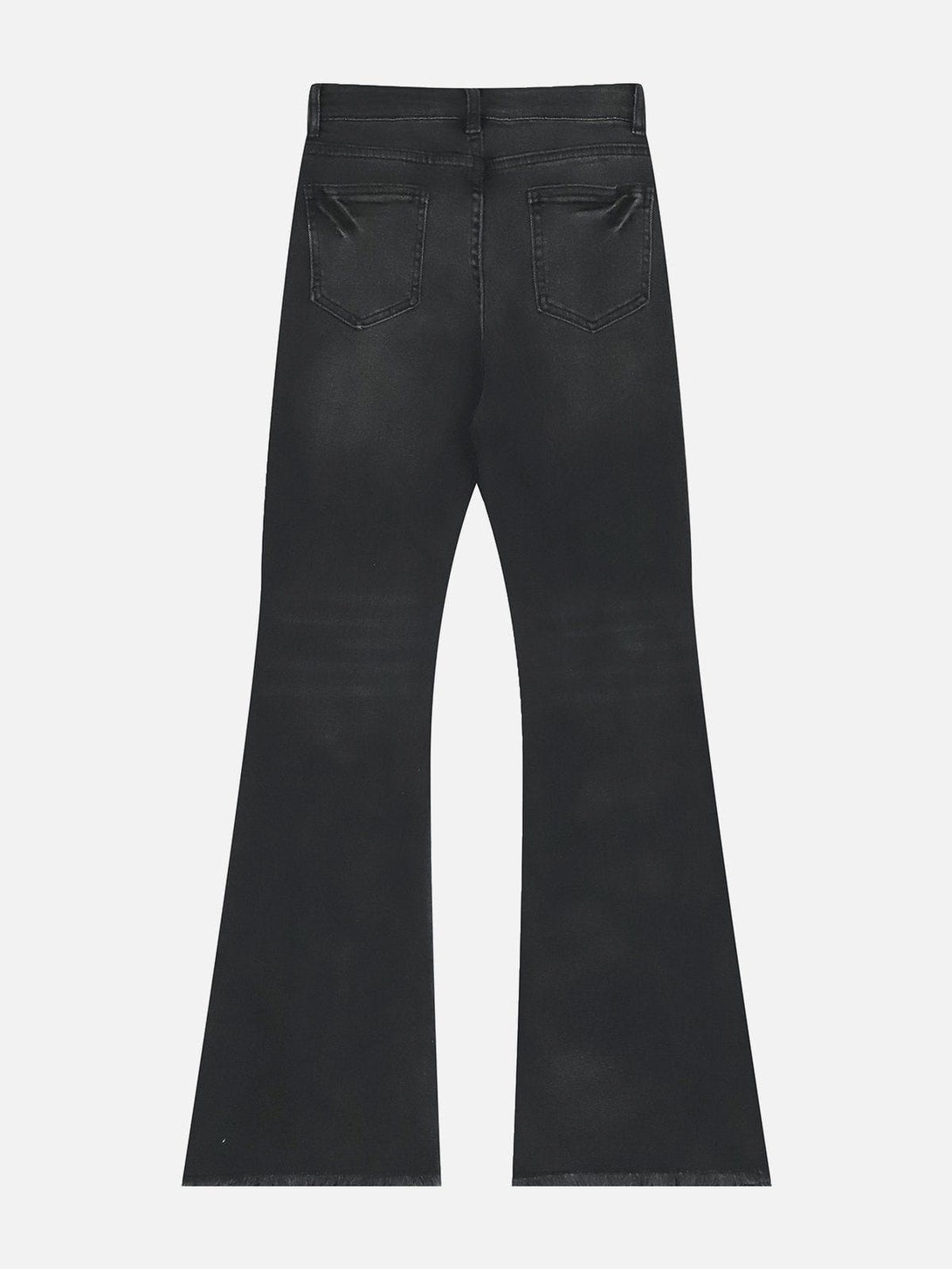 Helmiss - Washed Flare Jeans- Streetwear Fashion - helmiss.com