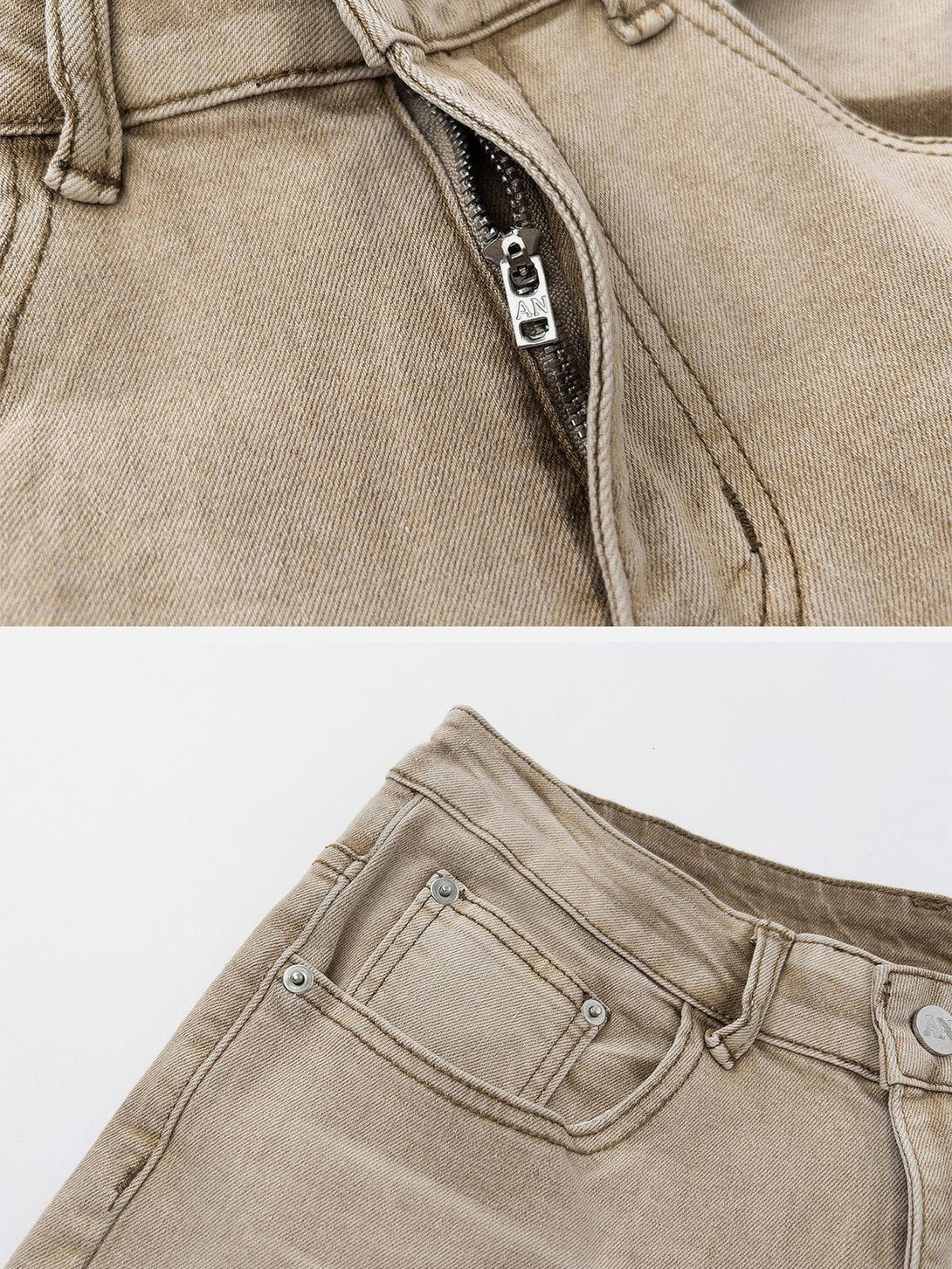 Helmiss - Washed Jeans- Streetwear Fashion - helmiss.com