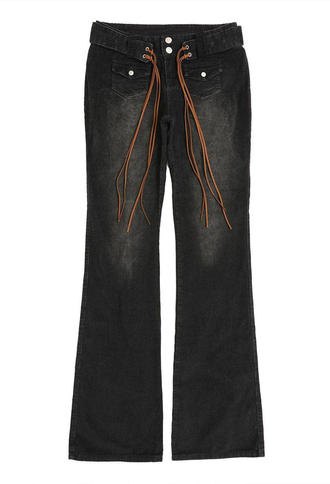 Helmiss - Washed Old Lace Slim Fit Jeans- Streetwear Fashion - helmiss.com