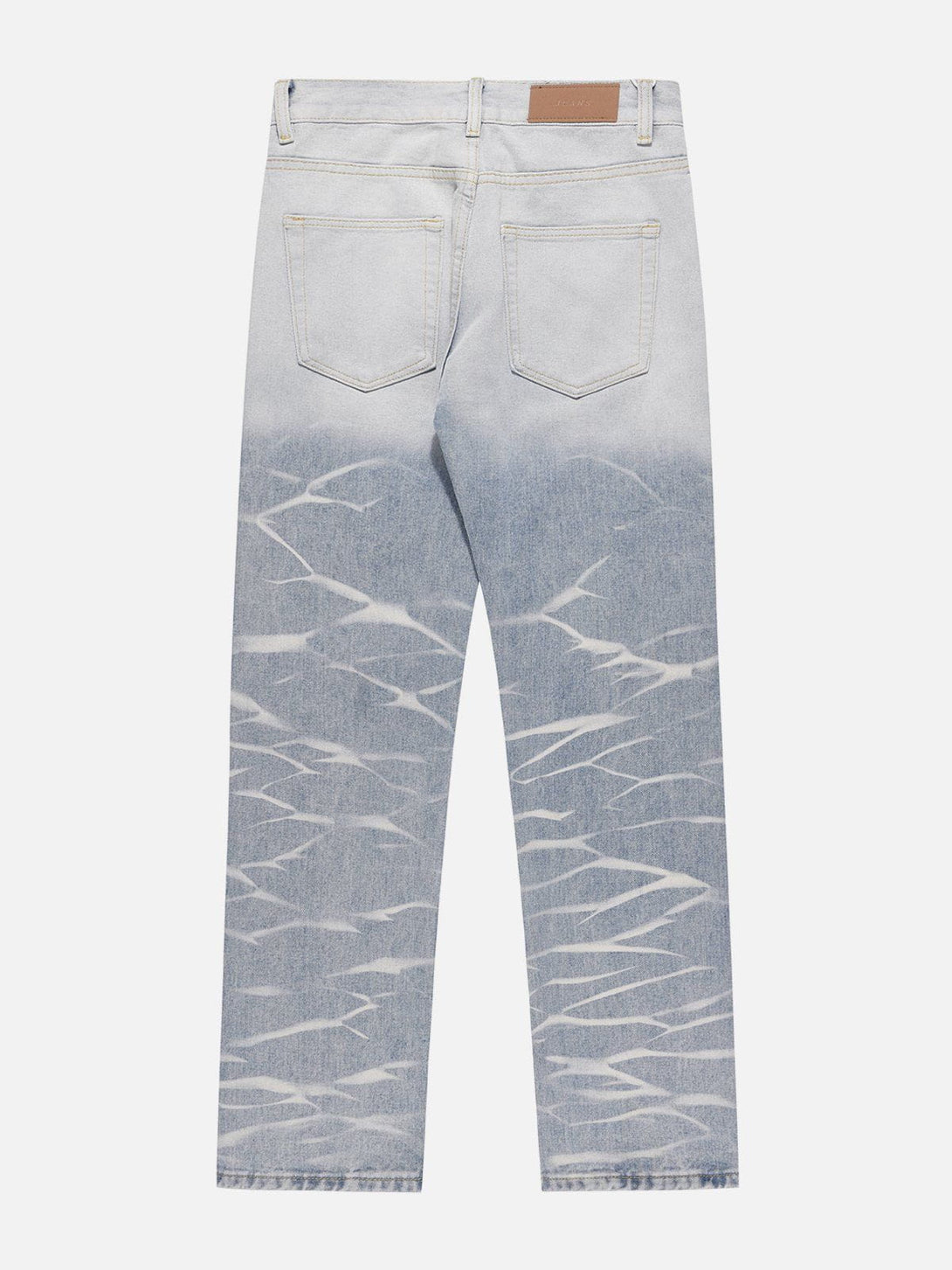 Helmiss - Water Ripple Gradient Jeans- Streetwear Fashion - helmiss.com