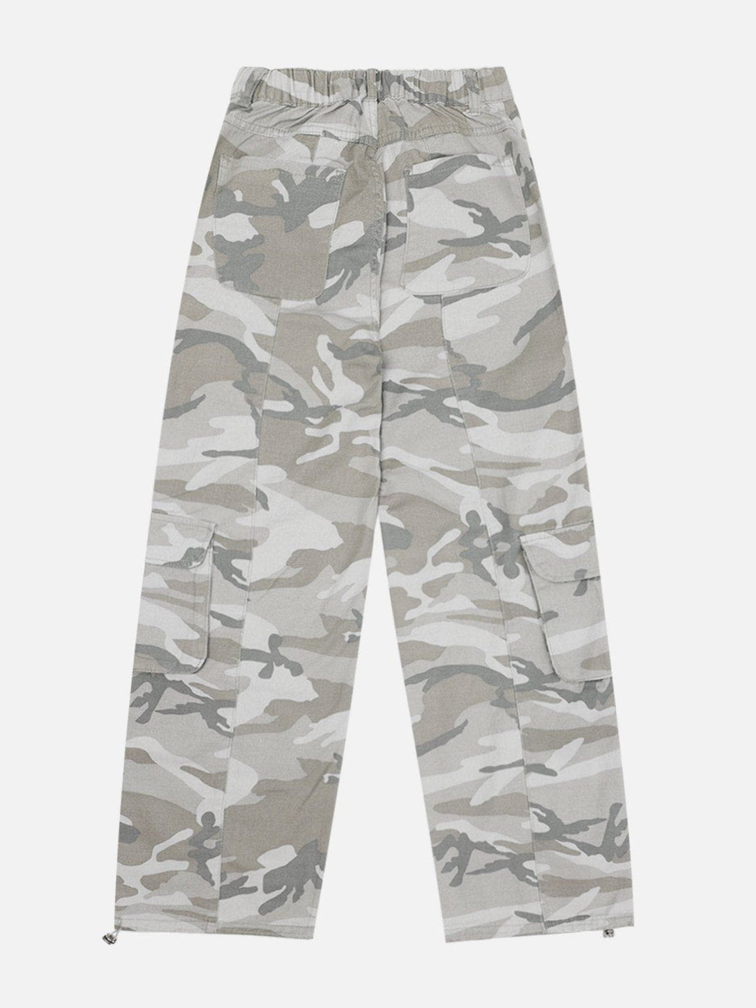 Helmiss - Wide-Leg Straight-Leg Cargo Pants- Streetwear Fashion - helmiss.com