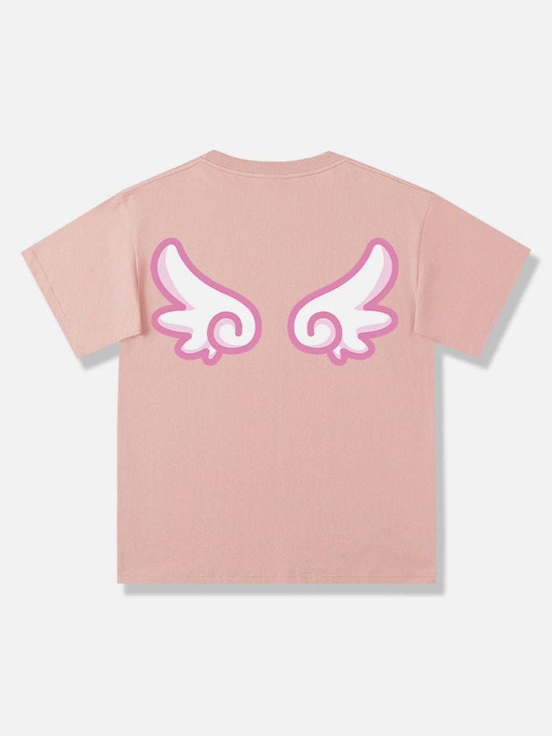 Helmiss - Wings Print Tee- Streetwear Fashion - helmiss.com