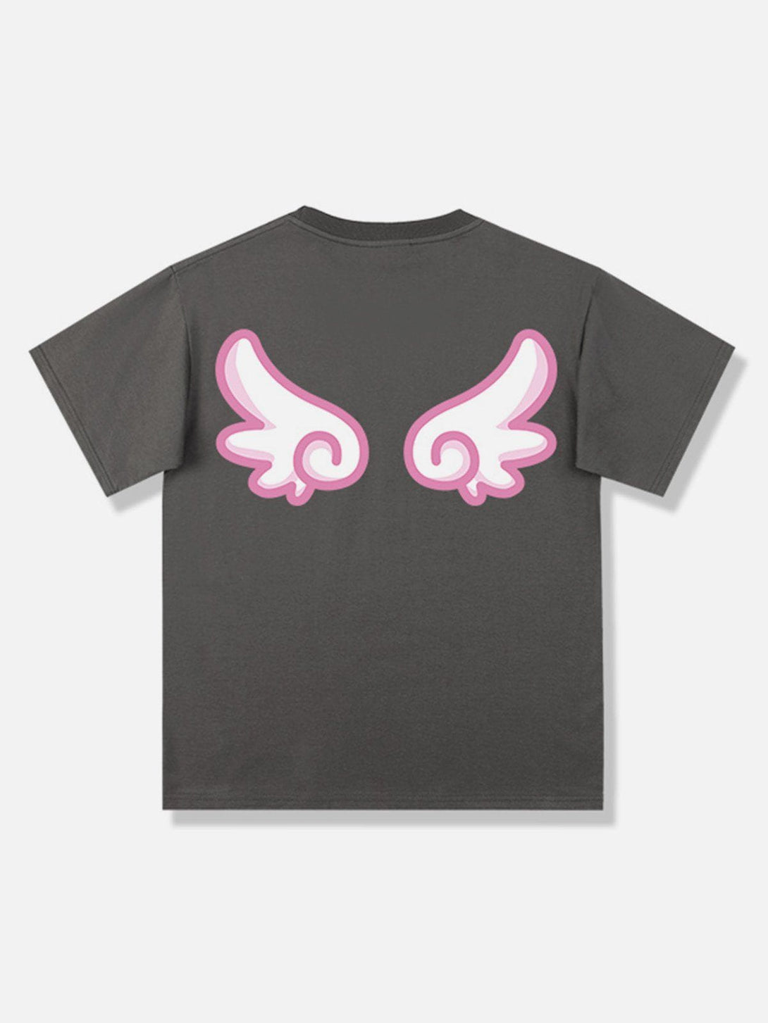 Helmiss - Wings Print Tee- Streetwear Fashion - helmiss.com