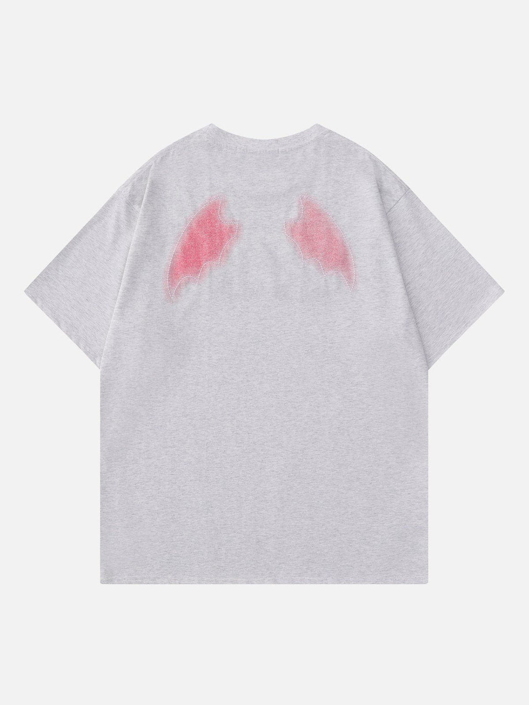 Helmiss - Wings Print Tee- Streetwear Fashion - helmiss.com