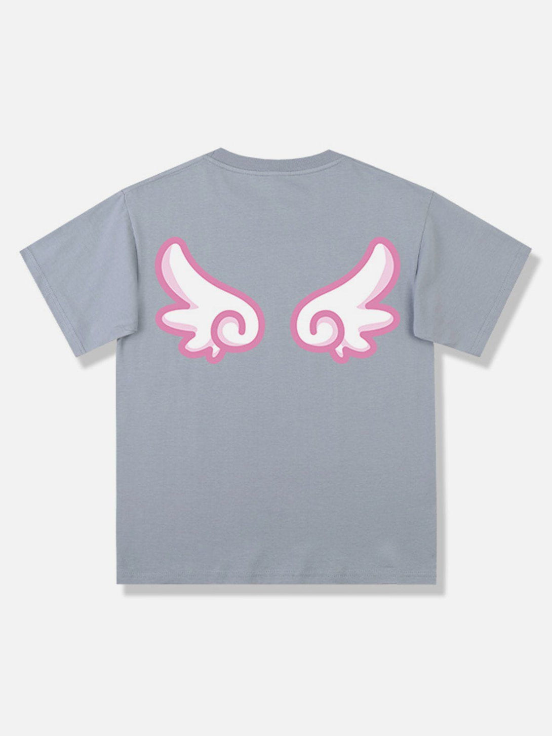 Helmiss - Wings Print Tee- Streetwear Fashion - helmiss.com