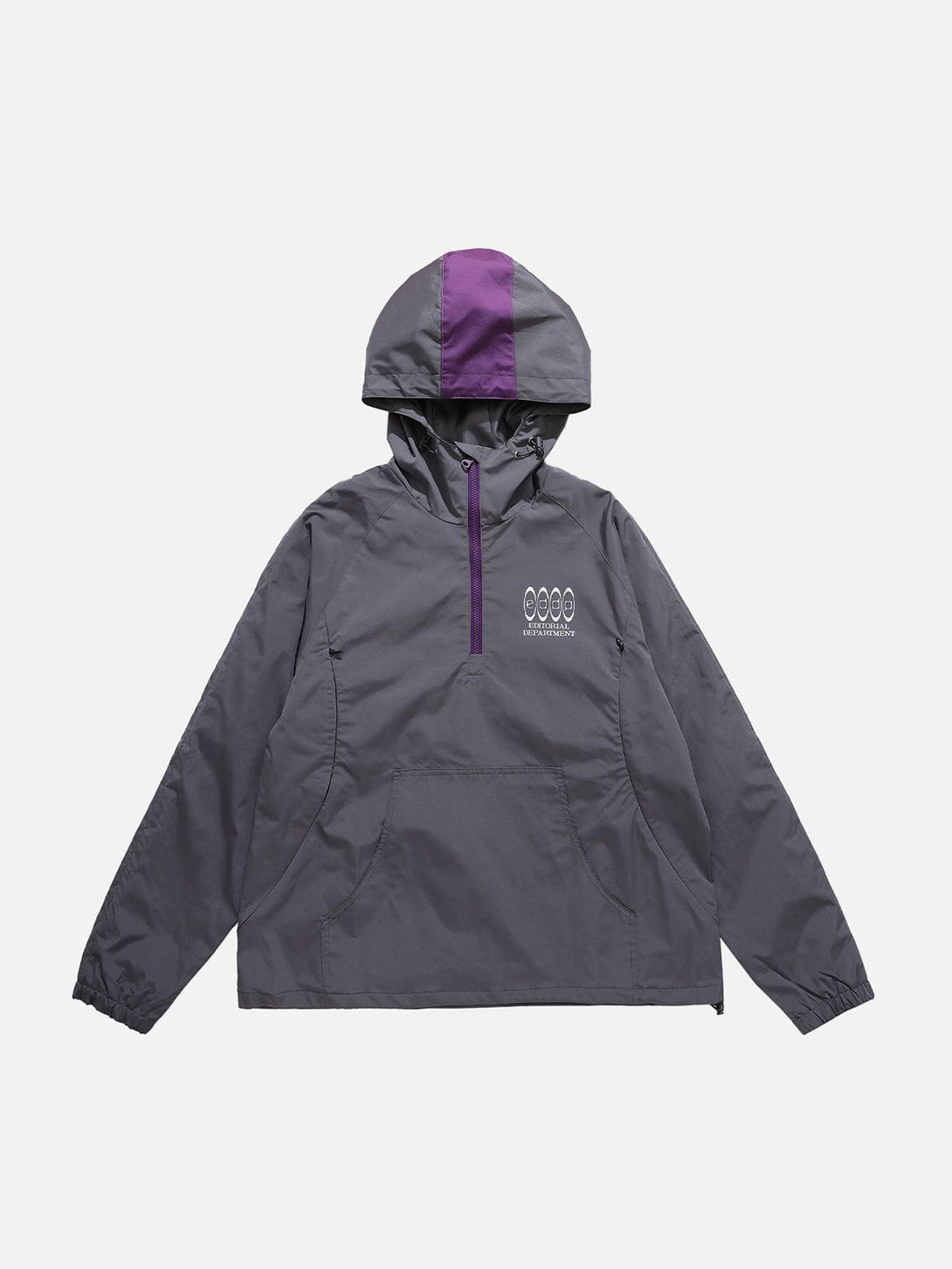 Helmiss - ZIP UP Drawstring Anorak- Streetwear Fashion - helmiss.com