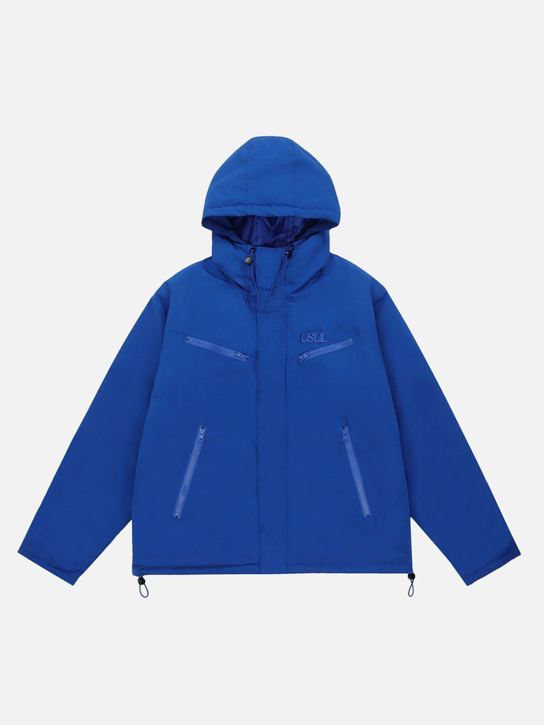 Helmiss - ZIP UP Drawstring Anorak- Streetwear Fashion - helmiss.com