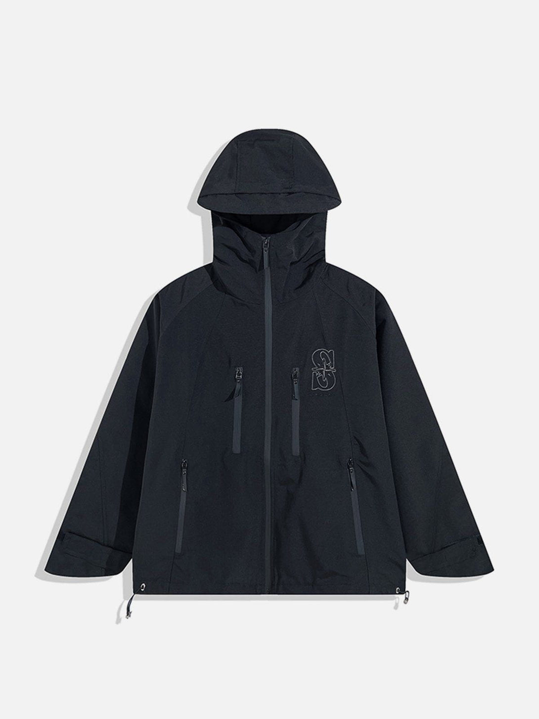 Helmiss - ZIP UP Patchwork Anorak- Streetwear Fashion - helmiss.com