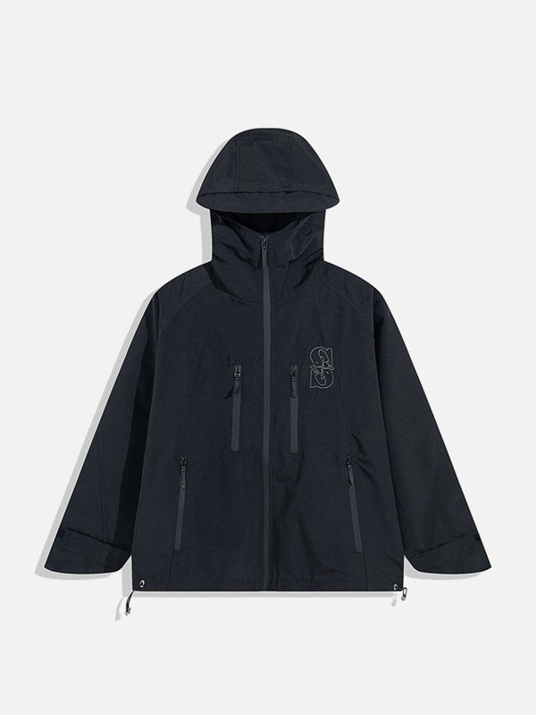 Helmiss - ZIP UP Patchwork Anorak- Streetwear Fashion - helmiss.com