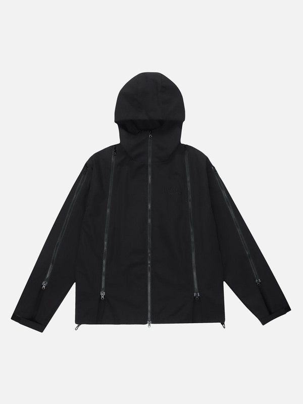 Helmiss - ZIP UP Patchwork Anorak- Streetwear Fashion - helmiss.com