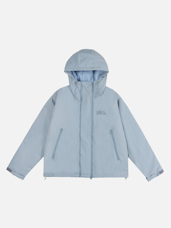 Helmiss - ZIP UP Patchwork Anorak- Streetwear Fashion - helmiss.com