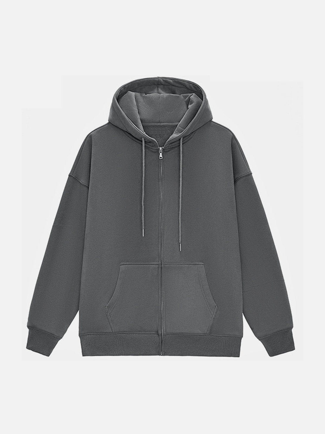 Helmiss - ZIP UP Solid Color Hoodie- Streetwear Fashion - helmiss.com