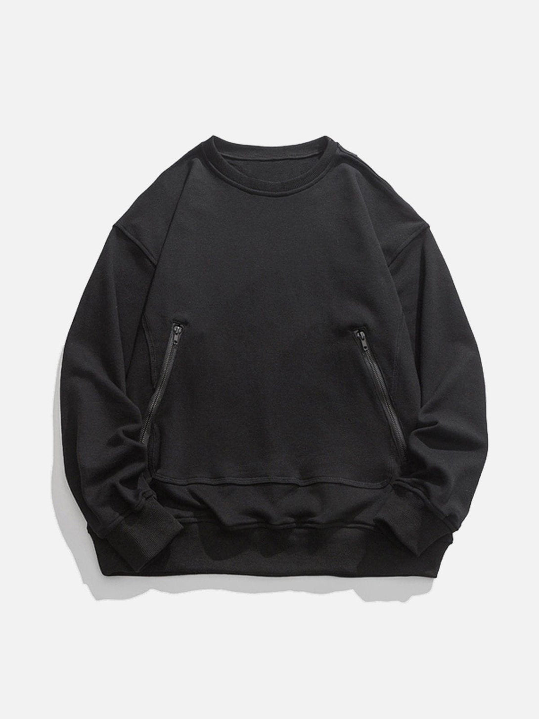 Helmiss - Zipper Pocket Sweatshirt- Streetwear Fashion - helmiss.com