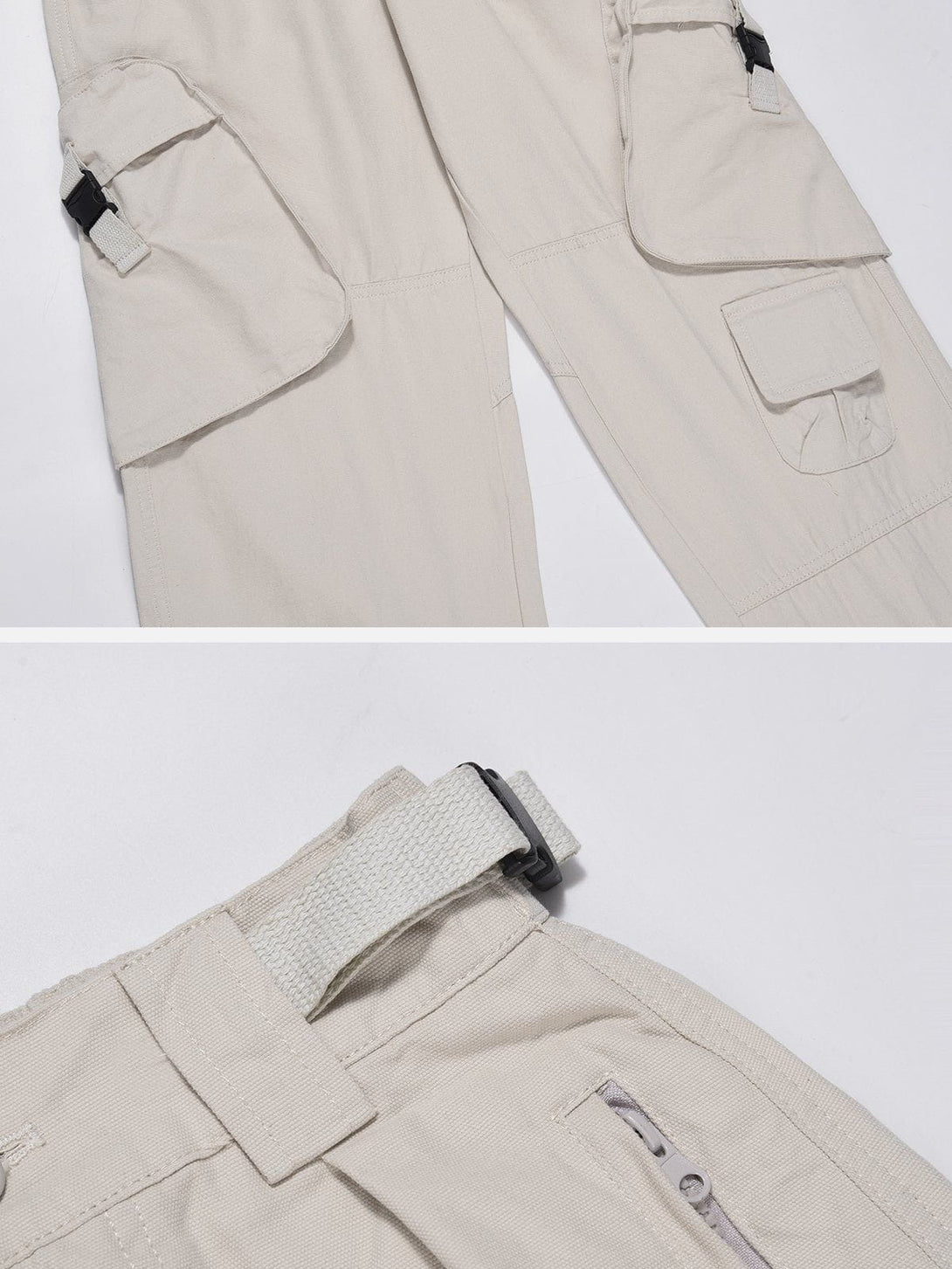 Helmiss - Zipper Pockets Pants- Streetwear Fashion - helmiss.com