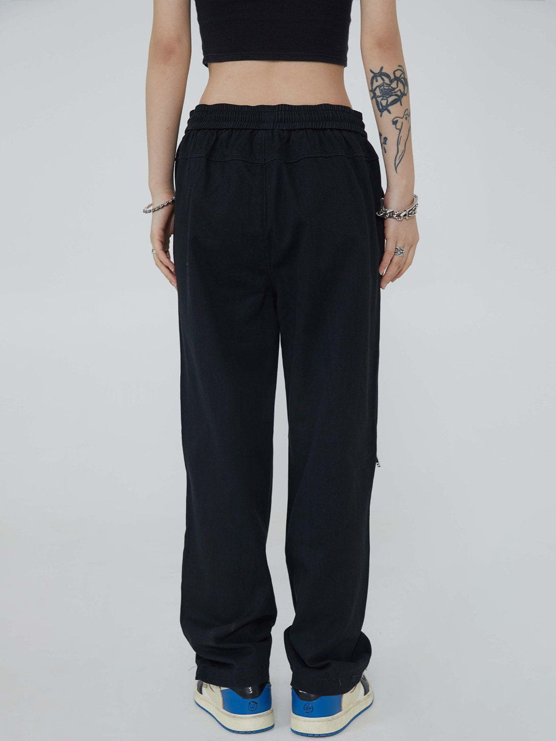 Helmiss - Zipper Stitching Pants- Streetwear Fashion - helmiss.com