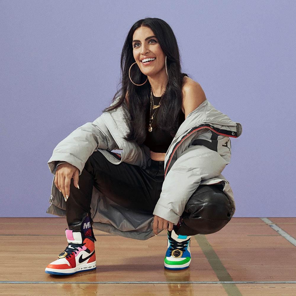 Melody Ehsani x Wmns Air Jordan 1 Mid 'Fearless'- Streetwear Fashion - helmiss.com