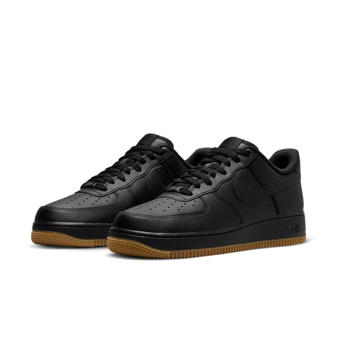 Nike Air Force 1 '07 'Black Gum'- Streetwear Fashion - helmiss.com