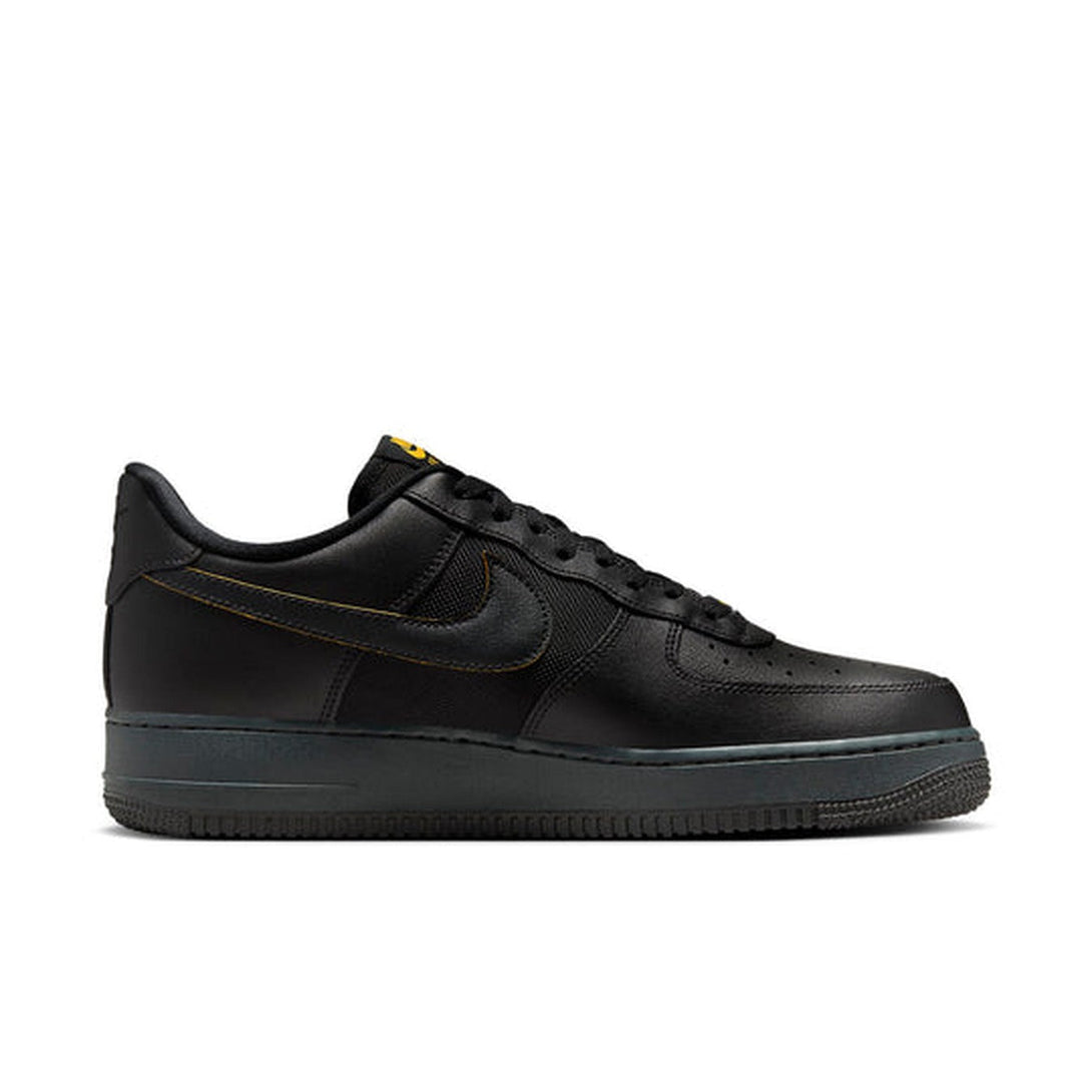 Nike Air Force 1 '07 'Black University Gold'- Streetwear Fashion - helmiss.com