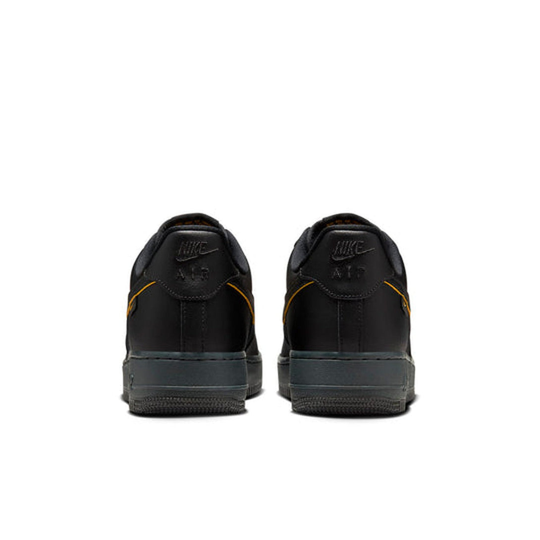 Nike Air Force 1 '07 'Black University Gold'- Streetwear Fashion - helmiss.com