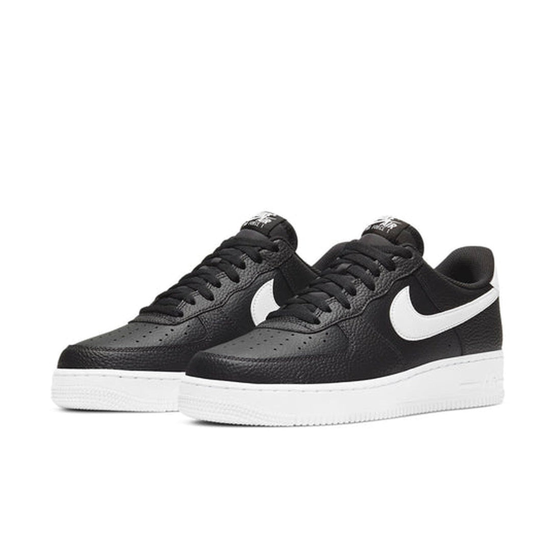 Nike Air Force 1 '07 'Black White'- Streetwear Fashion - helmiss.com