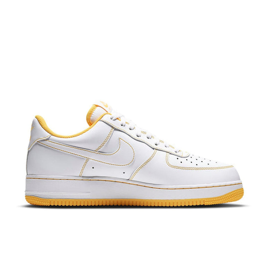 Nike Air Force 1 '07 'Contrast Stitch - White Laser Orange'- Streetwear Fashion - helmiss.com