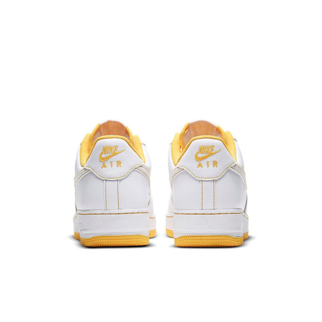 Nike Air Force 1 '07 'Contrast Stitch - White Laser Orange'- Streetwear Fashion - helmiss.com