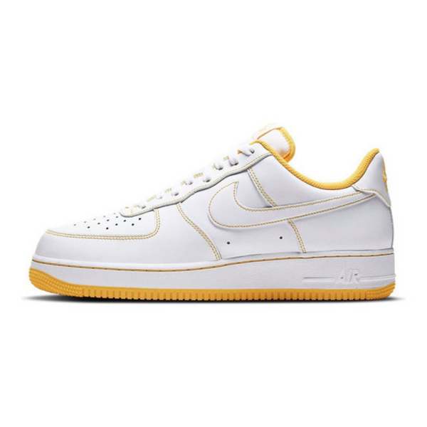 Nike Air Force 1 '07 'Contrast Stitch - White Laser Orange'- Streetwear Fashion - helmiss.com