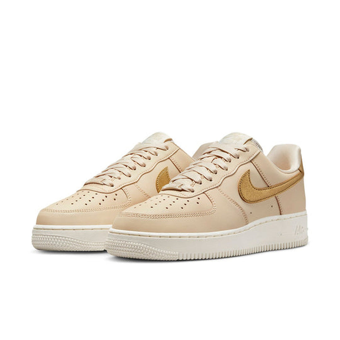 Nike Air Force 1 '07 Essential 'Sanddrift Gold'- Streetwear Fashion - helmiss.com