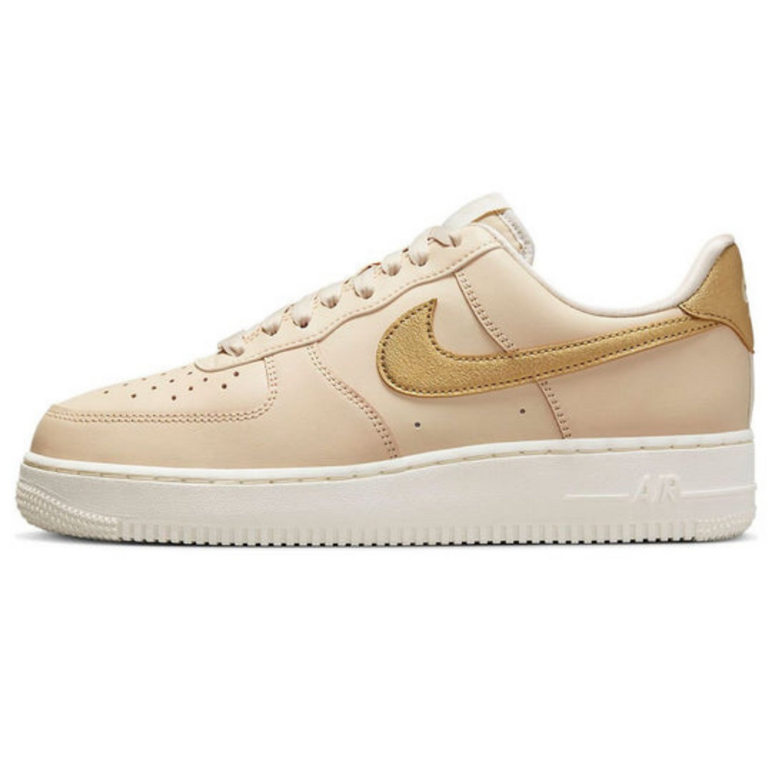 Nike Air Force 1 '07 Essential 'Sanddrift Gold'- Streetwear Fashion - helmiss.com