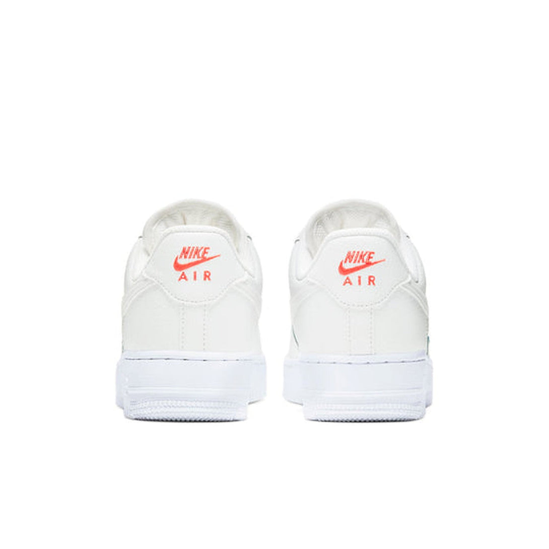 Nike Air Force 1 '07 Essential 'Summit White Solar Red'- Streetwear Fashion - helmiss.com