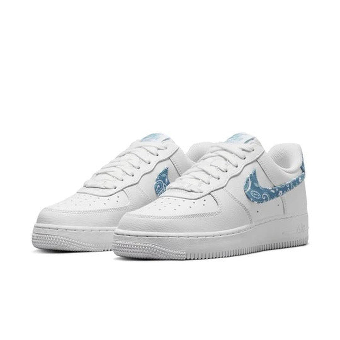 Nike Air Force 1 '07 Essentials 'Blue Paisley'- Streetwear Fashion - helmiss.com