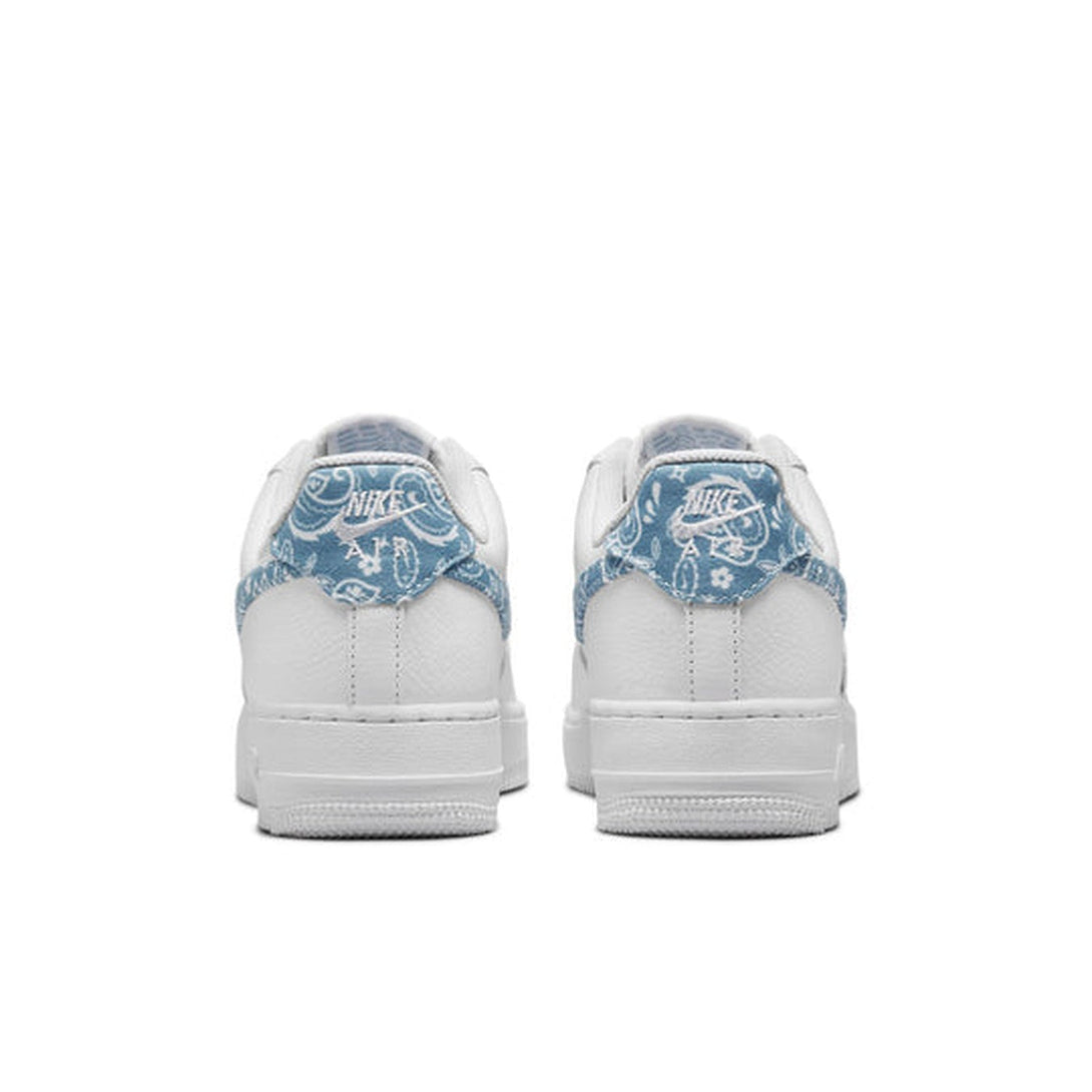 Nike Air Force 1 '07 Essentials 'Blue Paisley'- Streetwear Fashion - helmiss.com