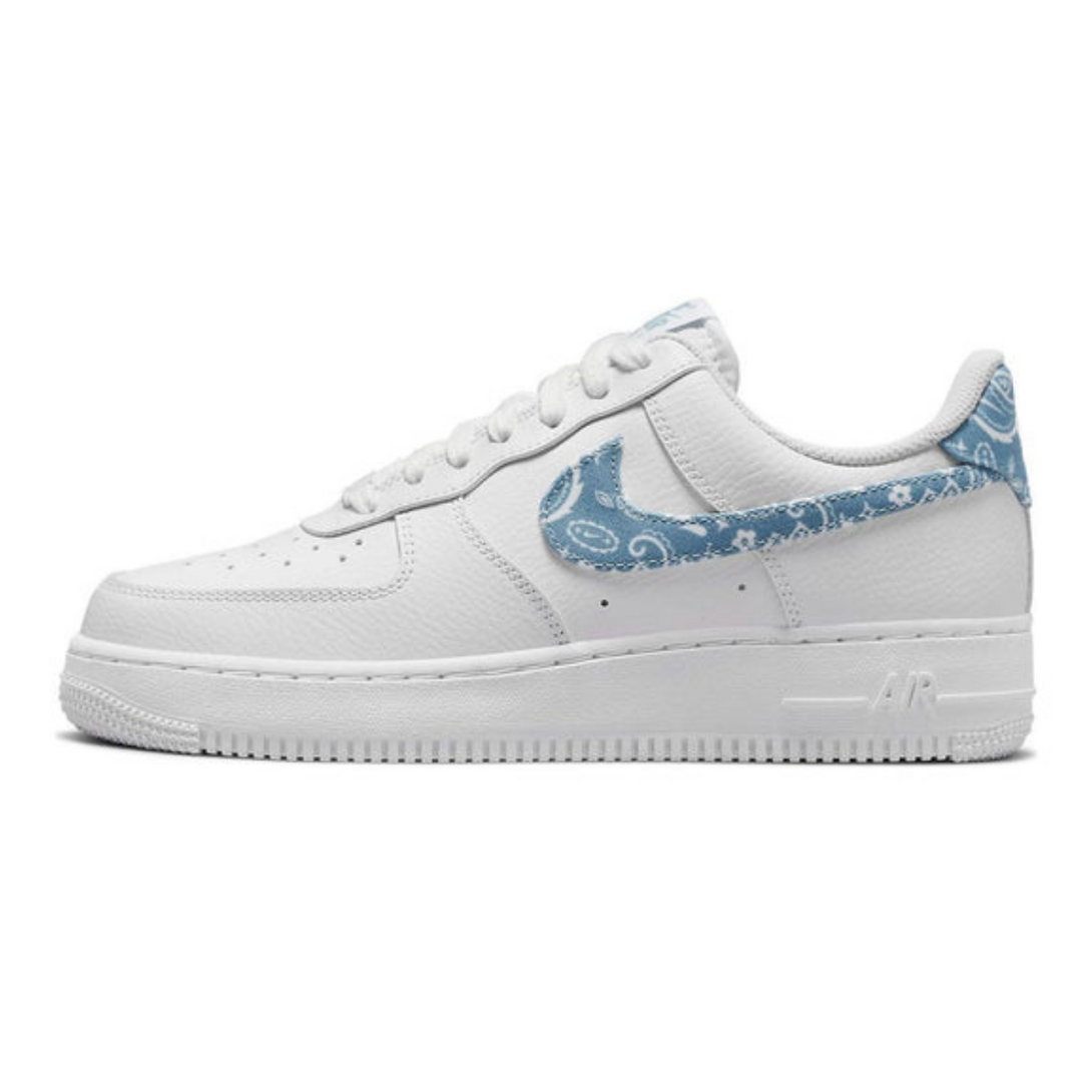 Nike Air Force 1 '07 Essentials 'Blue Paisley'- Streetwear Fashion - helmiss.com