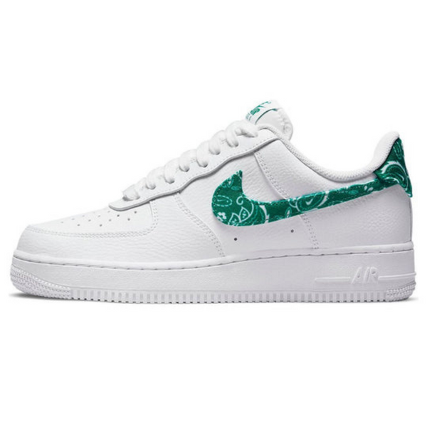 Nike Air Force 1 '07 Essentials 'Green Paisley'- Streetwear Fashion - helmiss.com