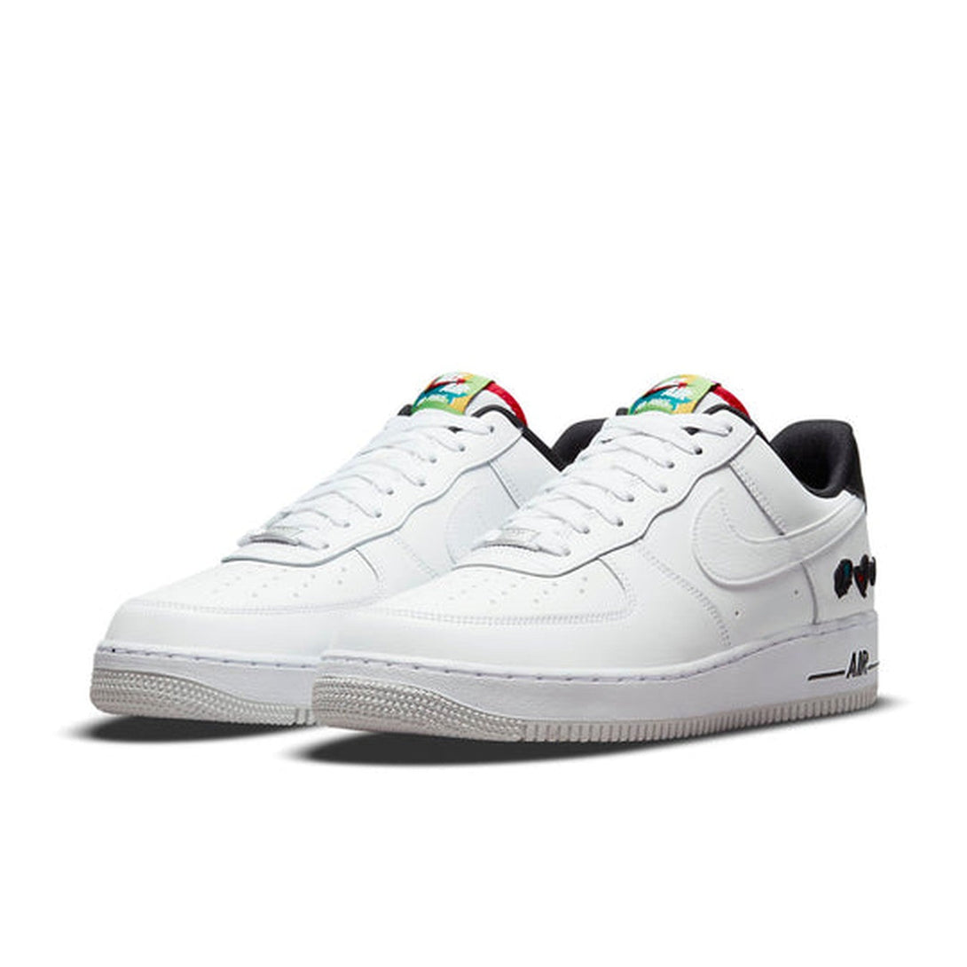 Nike Air Force 1 '07 LV8 3 'Peace Love Nike'- Streetwear Fashion - helmiss.com