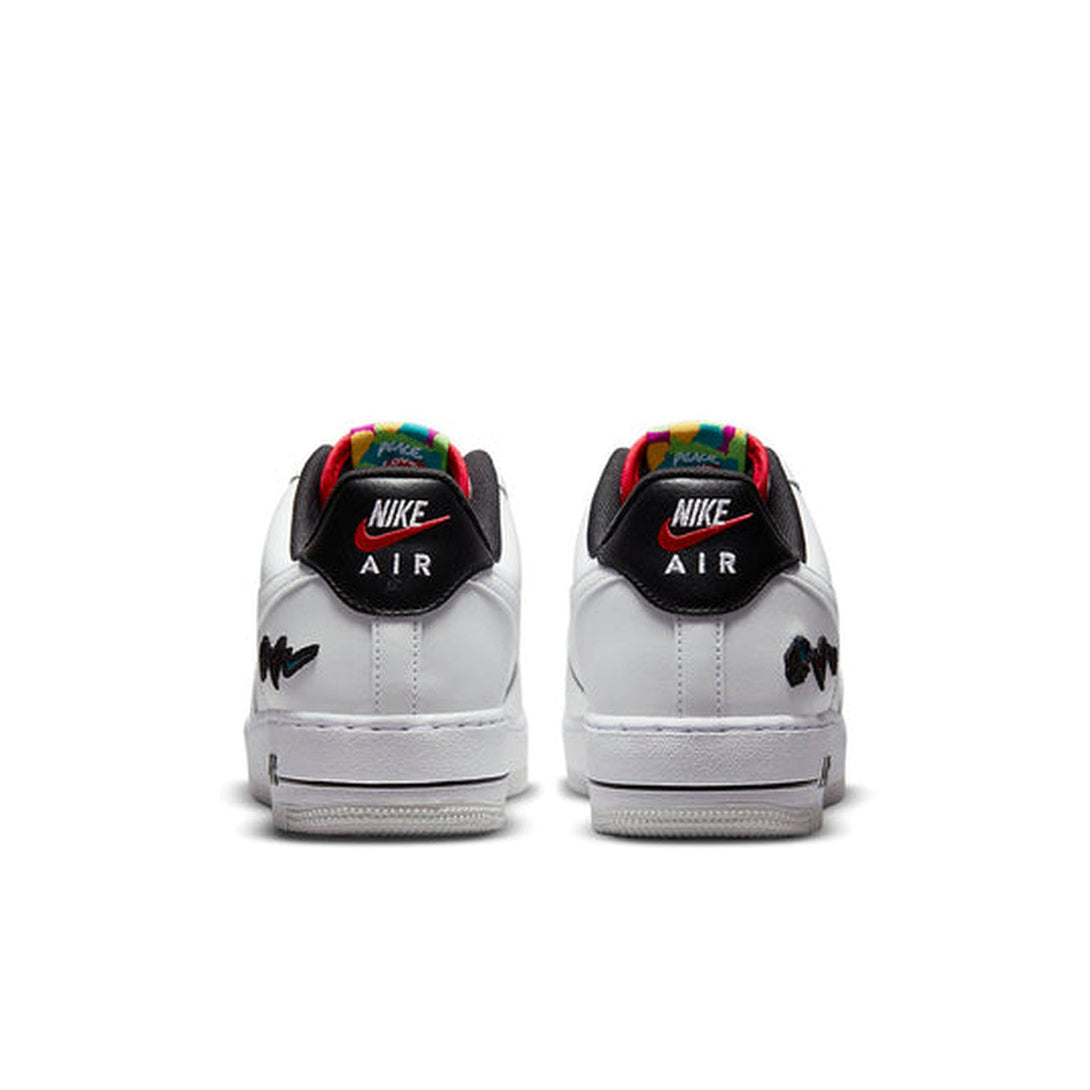 Nike Air Force 1 '07 LV8 3 'Peace Love Nike'- Streetwear Fashion - helmiss.com