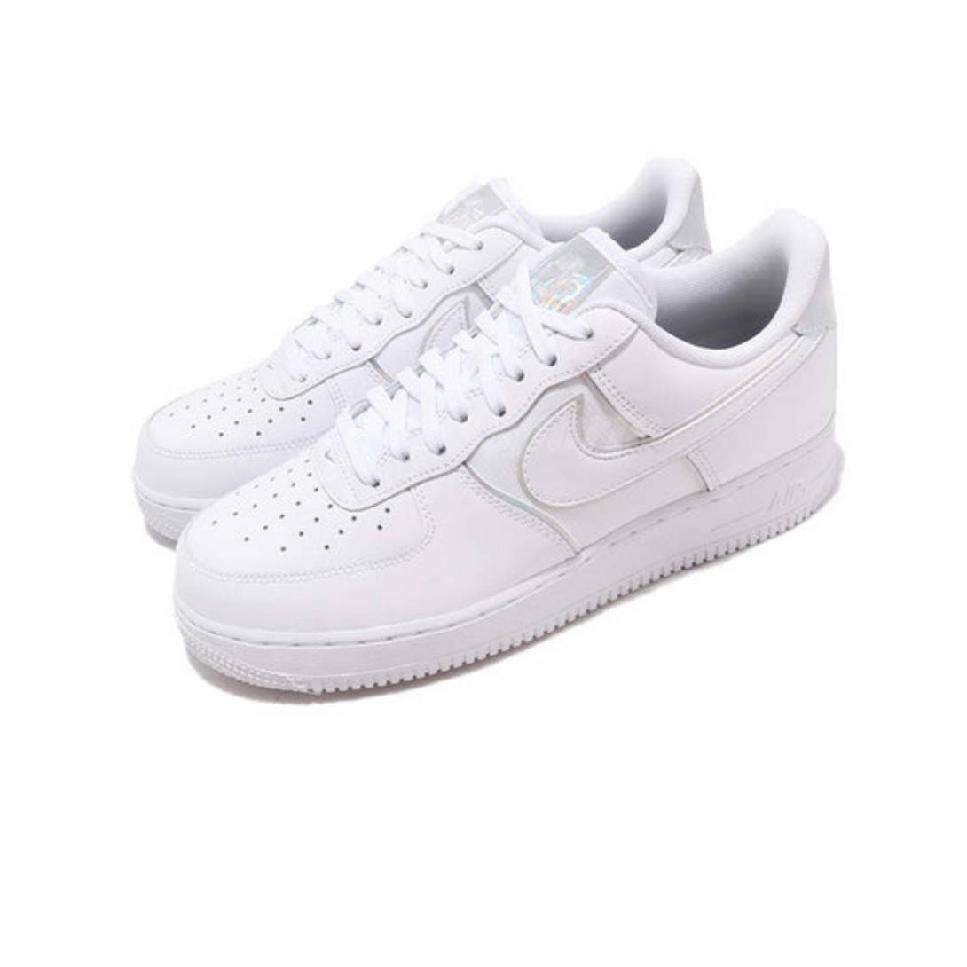 Nike Air Force 1 '07 LV8 4 'Triple White'- Streetwear Fashion - helmiss.com