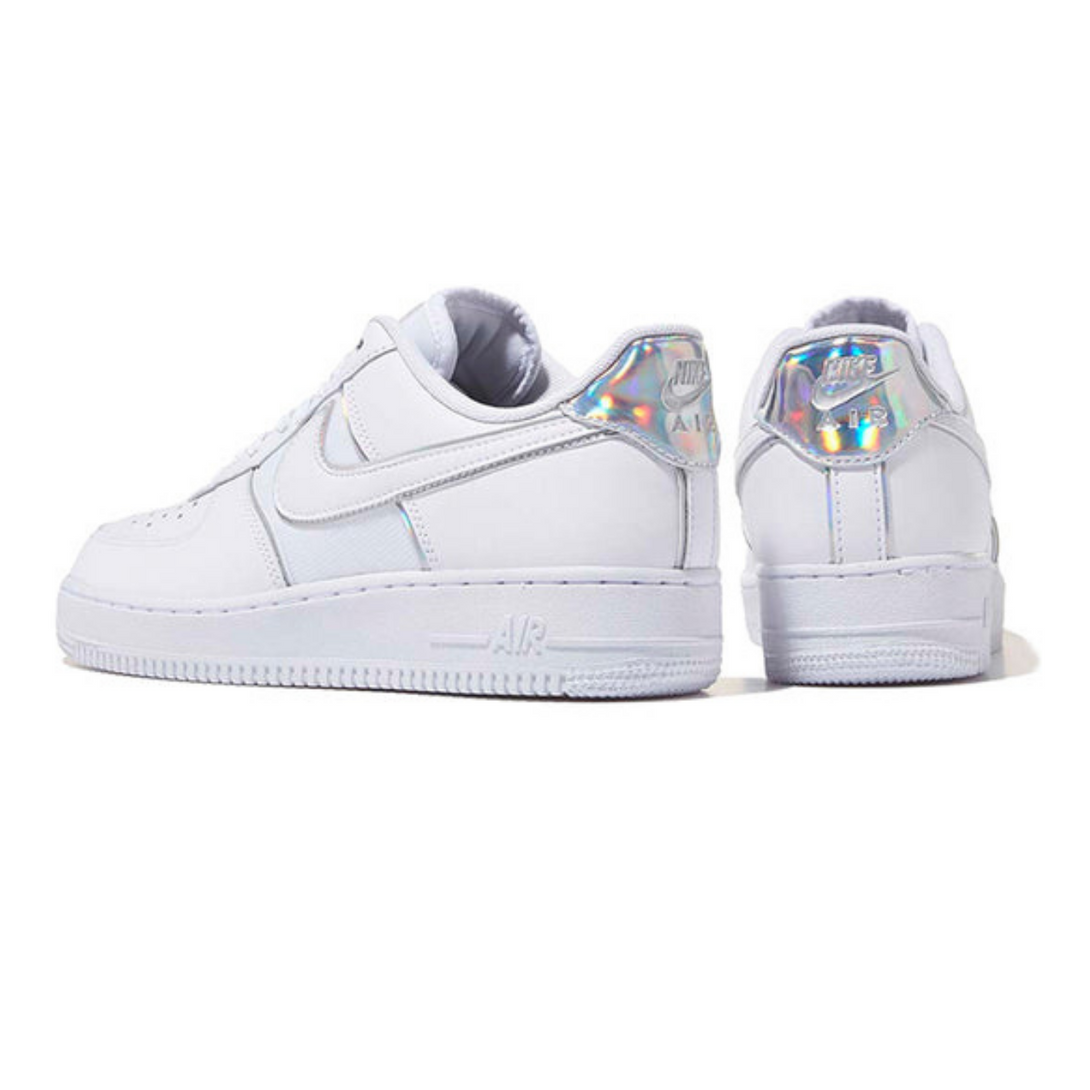 Nike Air Force 1 '07 LV8 4 'Triple White'- Streetwear Fashion - helmiss.com