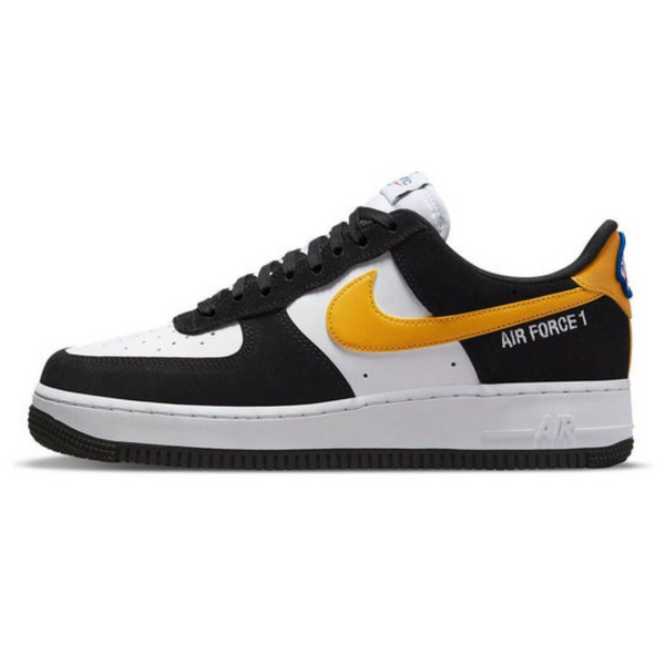 Nike Air Force 1 '07 LV8 'Athletic Club - Black University Gold'- Streetwear Fashion - helmiss.com