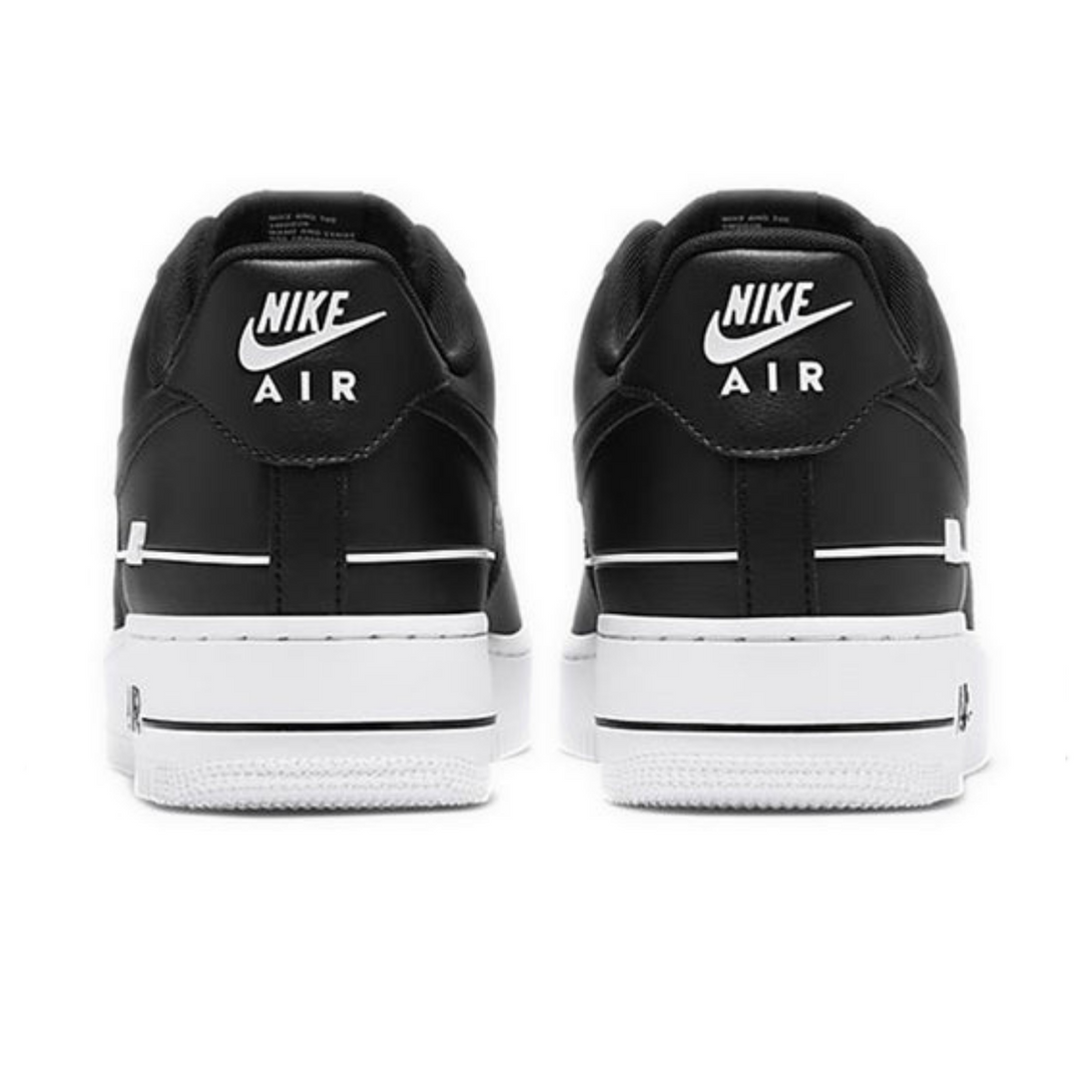 Nike Air Force 1 '07 LV8 'Double Air Pack - Black'- Streetwear Fashion - helmiss.com