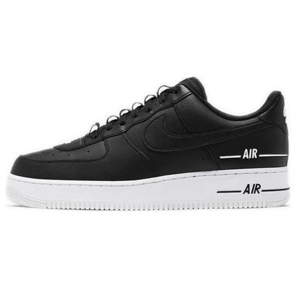 Nike Air Force 1 '07 LV8 'Double Air Pack - Black'- Streetwear Fashion - helmiss.com