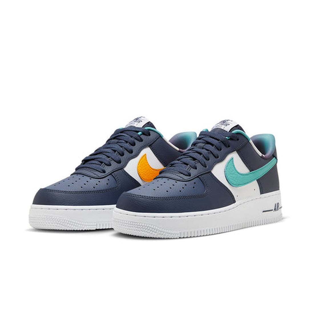 Nike Air Force 1 '07 LV8 EMB 'Thunder Blue Washed Teal'- Streetwear Fashion - helmiss.com