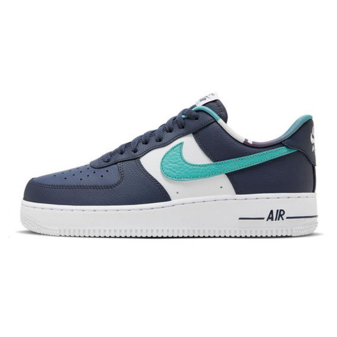 Nike Air Force 1 '07 LV8 EMB 'Thunder Blue Washed Teal'- Streetwear Fashion - helmiss.com