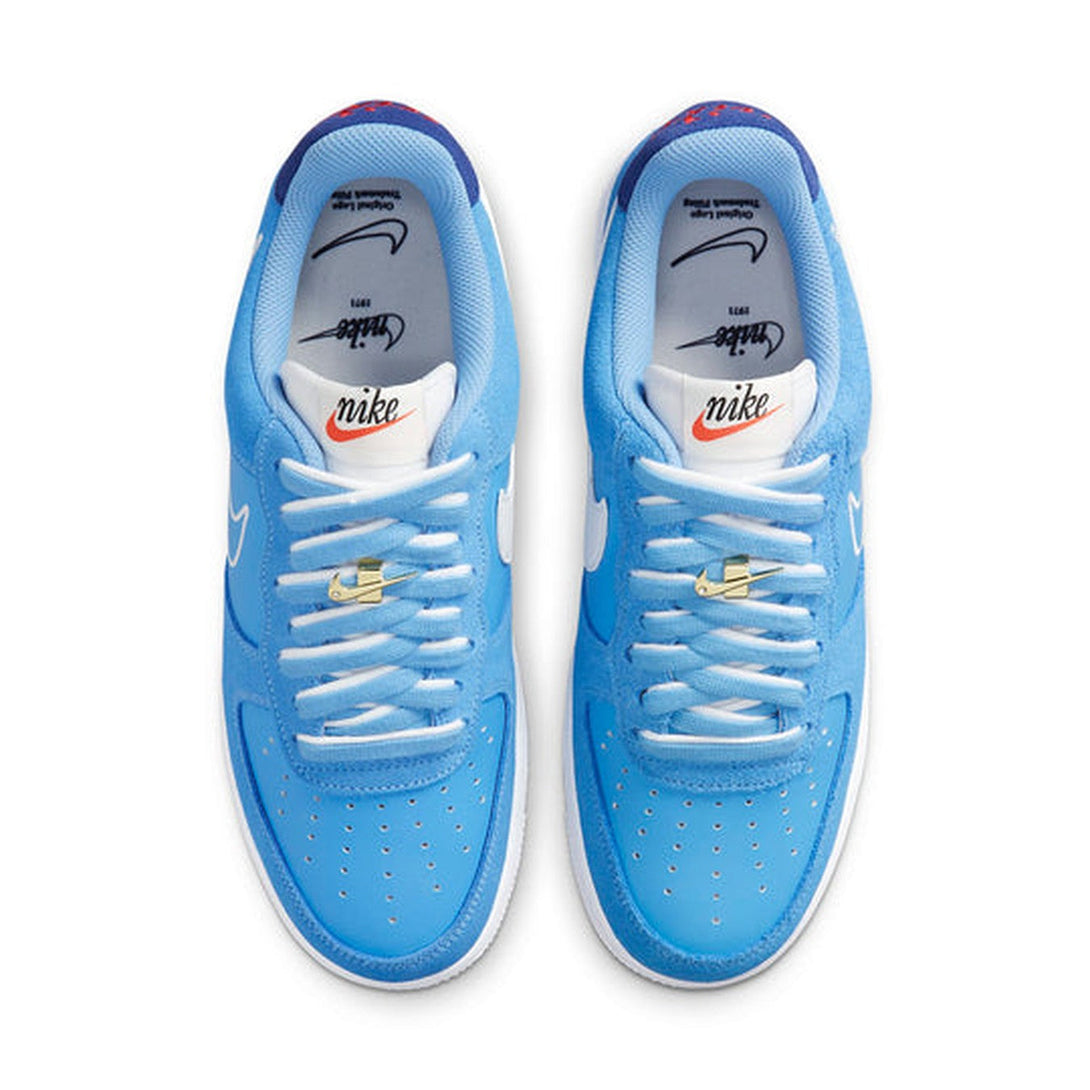 Nike Air Force 1 '07 LV8 'First Use - University Blue'- Streetwear Fashion - helmiss.com